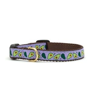 Small avocado dog collar